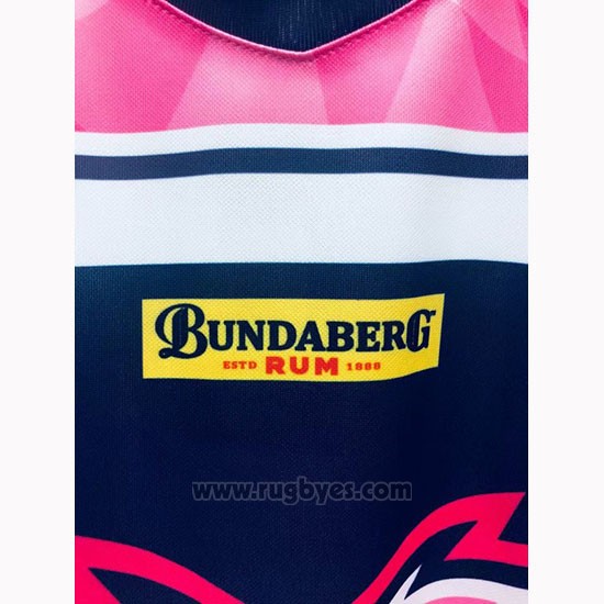 Camiseta North Queensland Cowboys Rugby 2019-2020 Conmemorative Rosa
